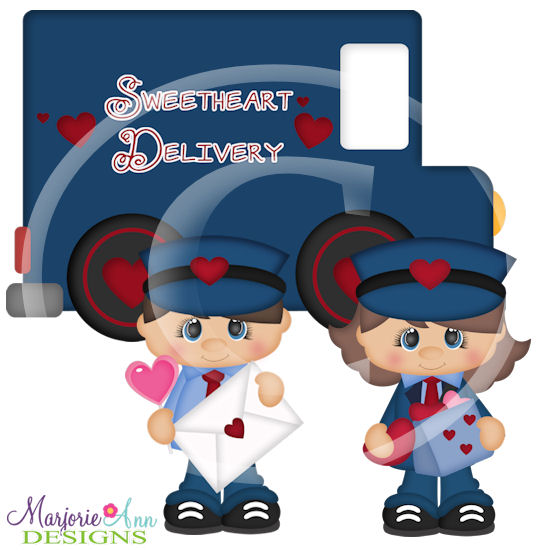 Sweetheart Delivery SVG Cutting Files - Click Image to Close